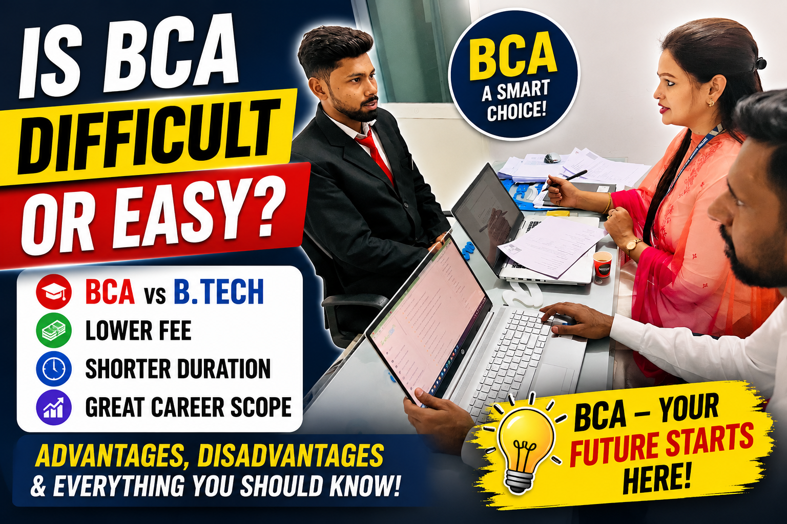 Is BCA Difficult or Easy