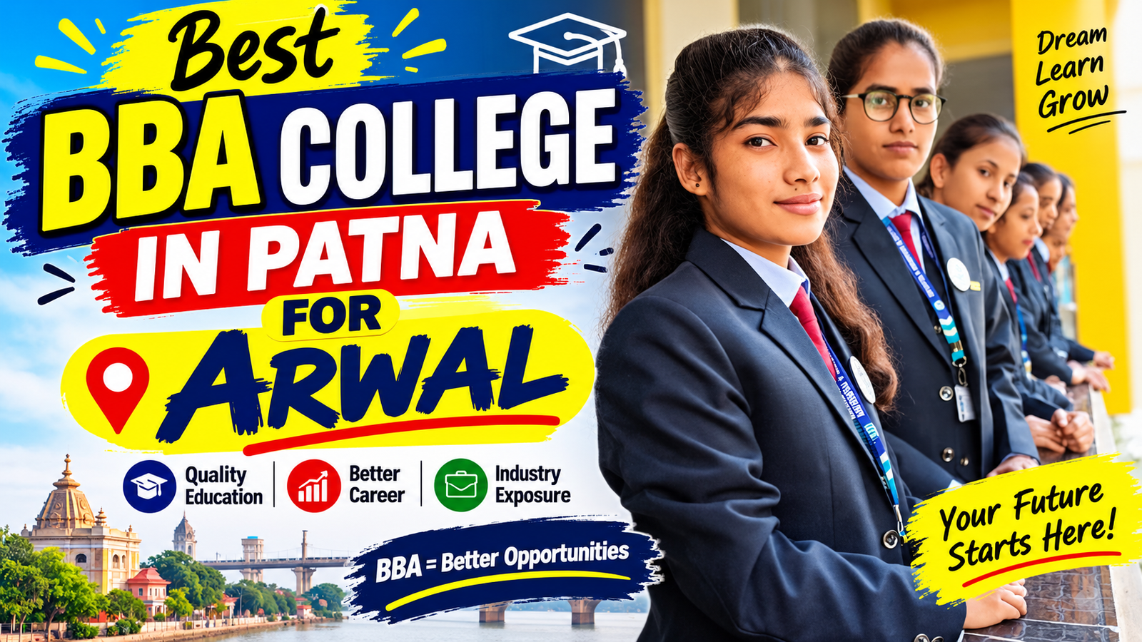 Best BBA College In Patna For Arwal