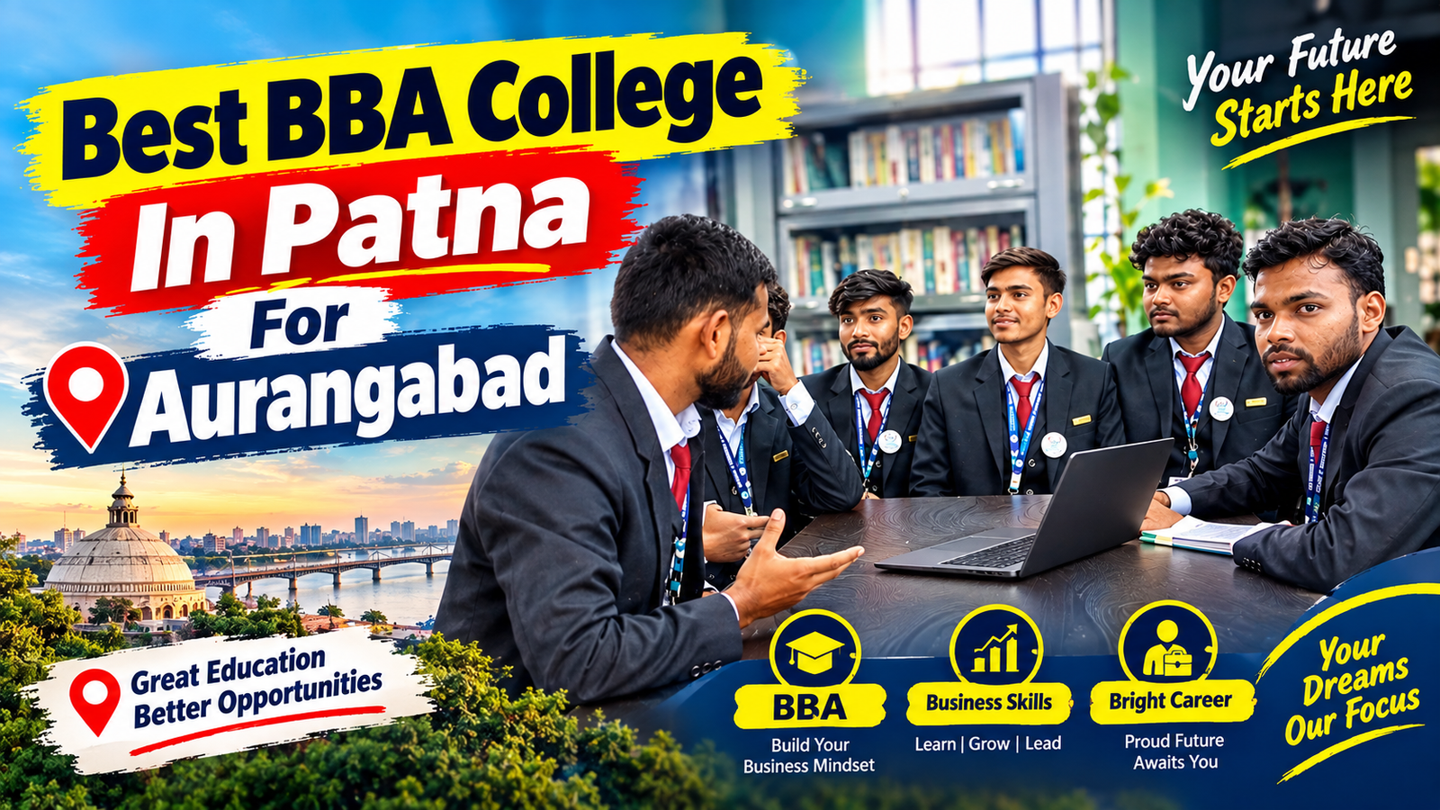 Best BBA College In Patna For Aurangabad