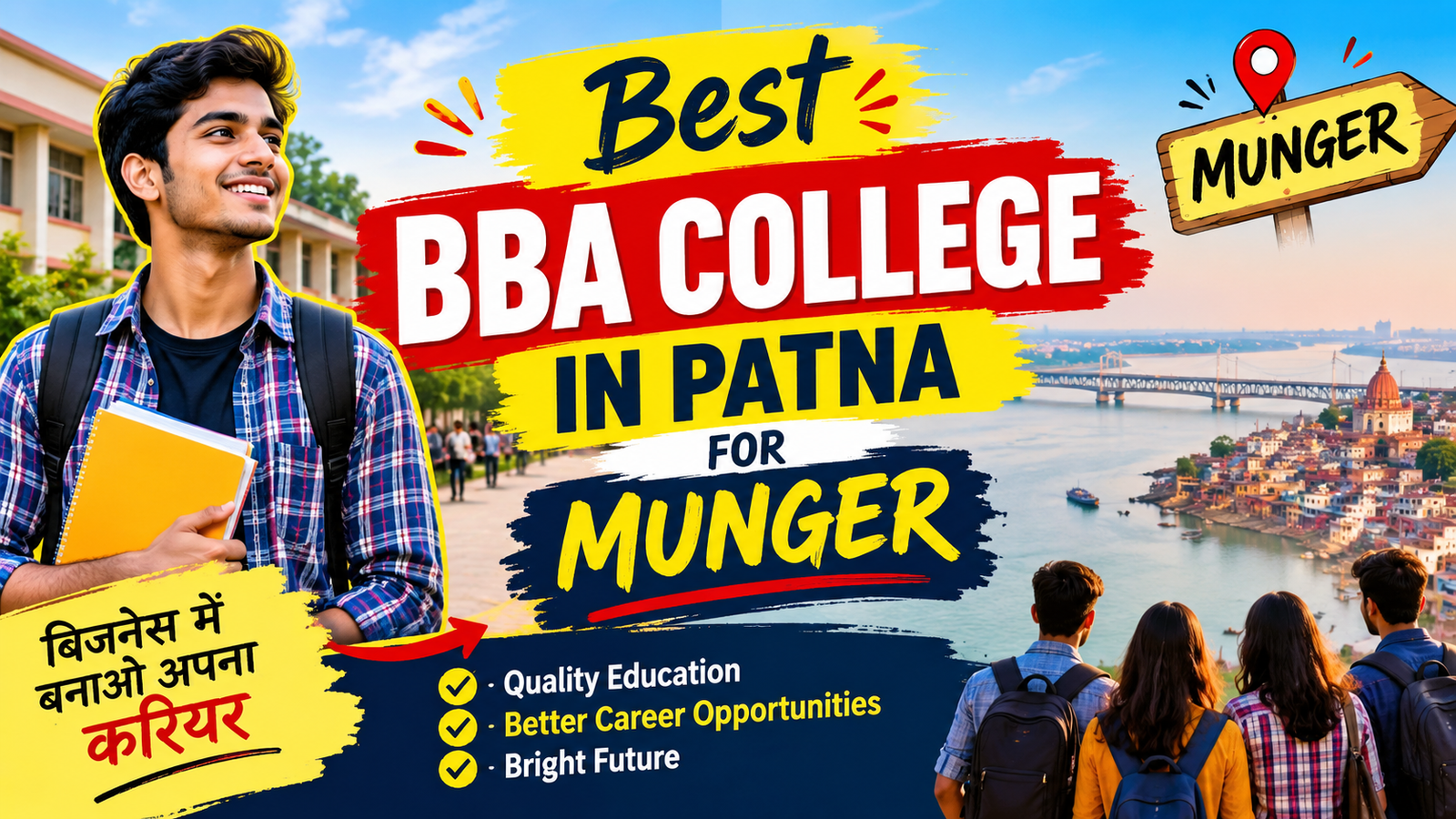 Best BBA College In Patna For Munger
