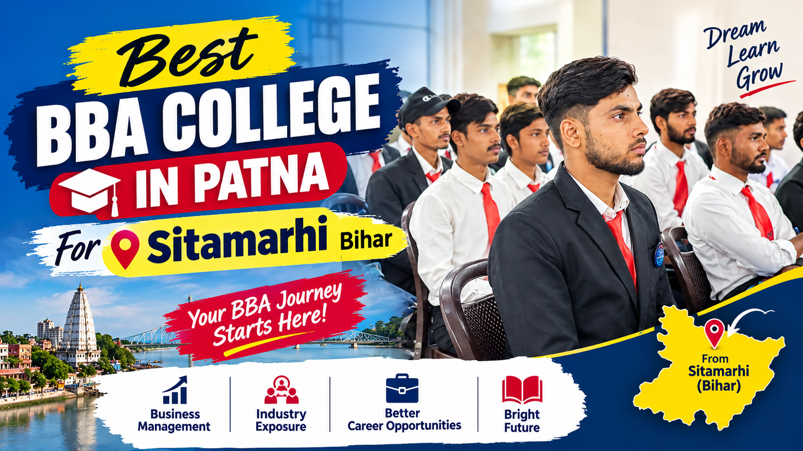 Best BBA College In Patna For Sitamarhi Bihar