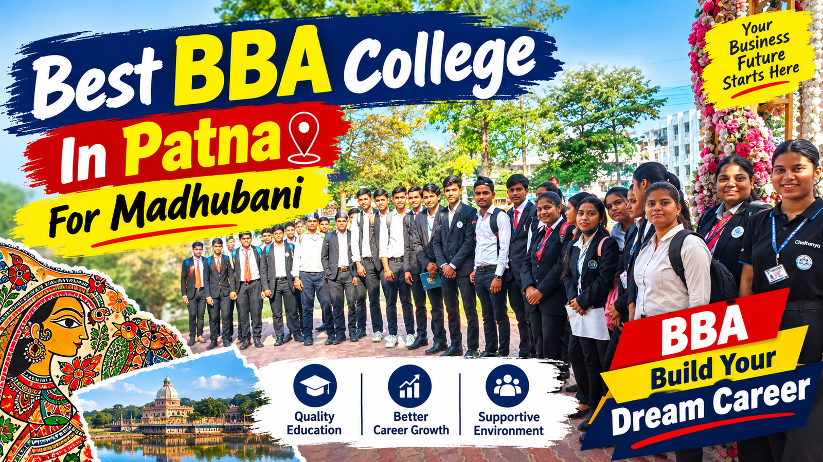 Best BBA College In Patna For Madhubani