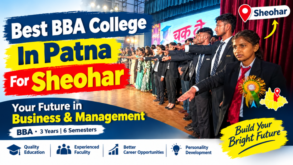 Best BBA College In Patna For Sheohar